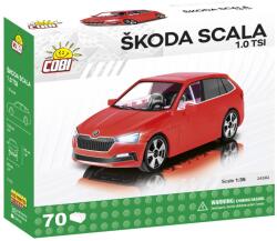 COBI Škoda Scala 1.0 TSI Kisautó 70 darabos építőjáték 1: 35 (COBI-24582) (COBI-24582)