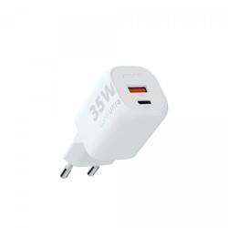 Xtorm XEC035 mobiltelefon töltő Univerzális Fehér AC Vezeték nélkül tölthető Gyorstöltés Beltéri (XEC035) (XEC035)