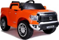 LEAN Toys Toyota Tundra 4427 12 V Elektromos Kisautó - 2.4 GHz, Szülői Távirányítóval, Nyitható Ajtóval, EVA Kerekekkel, Lakk Narancs (4427-uniw) (4427-uniw)