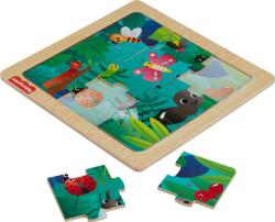 Mattel Fisher-Price HXV15 puzzle-uri Puzzle (cu imagine) fierăstrău 9 buc. Animale (HXV15) (HXV15)