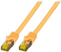 EFB-Elektronik RJ45 Patchkabel S/FTP, Cat. 6A, LSZH, Cat. 7 Rohk. , 15m, gelb (MK7001.15Y) (MK7001.15Y) (MK7001.15Y)