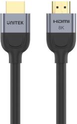 Unitek C11086GY01 HDMI - HDMI 2.1 8K 60Hz kábel 2m - Fekete (C11086GY01-2M) (C11086GY01-2M)