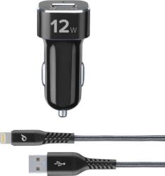 Cellularline Cellularline TETRCBRKITMFIPH2A mobiltelefon töltő Univerzális Fekete Szivargyújtó Automatikus (TETRCBRKITMFIPH2A) (TETRCBRKITMFIPH2A)