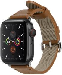 Native Union STRAP-AW-S-BRN Apple Watch Bőr szíj 38/40/41 mm - Barna (STRAP-AW-S-BRN) (STRAP-AW-S-BRN)