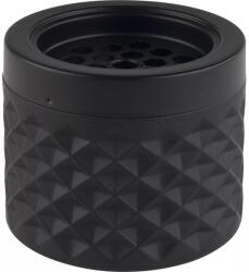 APS Scrumieră rezistentă la vânt, înălțime: 80 mm, ø: 95 mm, neagră Scrumiera