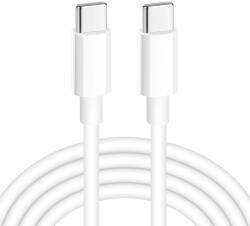 iBOX USB-C apa - USB-C apa Adat- és töltőkábel 1m - Fehér (IKUTCS1W) (IKUTCS1W) - xupe