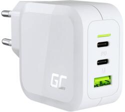 Green Cell PowerGaN 65W hálózati töltő 2xUSB-C, 1xUSB-A (CHARGC08W) (CHARGC08W) (CHARGC08W)