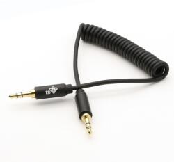 TB AKTBXAJCOILED1B 3.5mm Jack apa - 3.5mm Jack apa Spirál Kábel (1m) (AKTBXAJCOILED1B) (AKTBXAJCOILED1B)