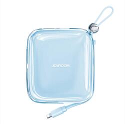 JOYROOM JR-L005 Jelly Powerbank integrált kábellel Lightning / 10000mAh 12W - Kék (JR-L005 LBL) (JR-L005 LBL)