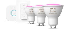 Philips Hue White and colour ambience 8719514340107 intelligens fényerő szabályozás Intelligens világítás készlet Bluetooth/Zigbee Fehér 5, 7 W (8719514340107)