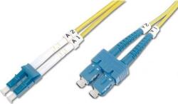 Intellinet Techly 3m SC/LC OS2 InfiniBand és száloptikai kábel Sárga (303935) (303935)