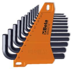Beta 12 db-os imbuszkulcs készlet Beta 96N/SC12 2-10mm (96N-SC12) (96N-SC12)