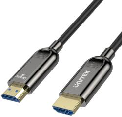 Unitek C11085GY01 HDMI - HDMI 2.1 8K 120Hz kábel 40m - Fekete (C11085GY01-40M) (C11085GY01-40M)
