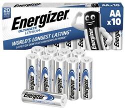 Energizer Lítium ceruzaelem készlet AA 1, 5V 3000 mAh 10 db, LR06, Ultimate 639753 (E301535501) (E301535501) (E301535501)