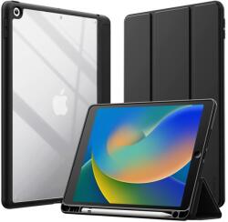 CRONG PrimeFolio Apple iPad 10.2 (2019 / 2020 / 2001) Flip tok - Fekete (CRG-PRF-IPD102-BLK) (CRG-PRF-IPD102-BLK)