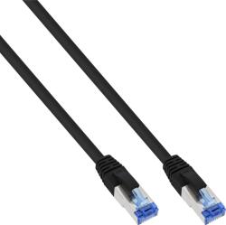 InLine 76833S hálózati kábel Fekete 0, 3 M Cat6a S/FTP (S-STP) (76833S) (76833S)