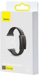 Baseus iWatch Slip-Thru Watch Elastic Band for Watch (Series 3 / 4 / 5 / 6 / SE), 38mm / 40mm Black (LBWSE-01) (LBWSE-01) (LBWSE-01) (LBWSE-01)