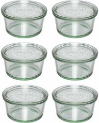 WECK 121471 Gourmet üveg tároló 6 darabos készlet 450ml (121471) (121471)