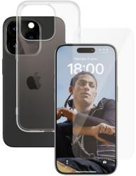 Panzer SAFE. 2-in-1-Pack iPhone 2023 iPhone 6.1 Pro Átlátszó képernyővédő Apple 1 dB (SAFE95577) (SAFE95577)