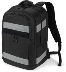 DICOTA Reflective 15.6"-17" Notebook hátizsák - Fekete (P20471-06) (P20471-06)