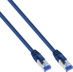 InLine 76821B hálózati kábel Kék 0, 25 M Cat6a S/FTP (S-STP) (76821B) (76821B)