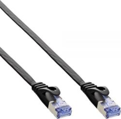 InLine 4043718236305 hálózati kábel Fekete 1 M Cat6a U/FTP (STP) (71801S) (71801S)