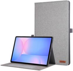  FABRIC Husă cu clapetă pentru Samsung Galaxy Tab S10 FE+ gri