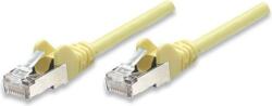 Manhattan Intellinet Cat5e, SFTP, 0.25m hálózati kábel Sárga 0, 25 M SF/UTP (S-FTP) (738965) (738965)