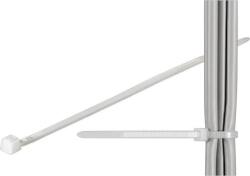 TECHLY 370 x 3.6mm vezetékkötegelő Nejlon Fehér 100 db (ISWT-36037) (ISWT-36037)