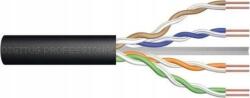 ASSMANN CAT 6 U-UTP outdoor installation cable, 250 MHz Fca (PVC), AWG 24/1, w/o cross, 50 m, sx, black (DK-1611-V-05-OD) (DK-1611-V-05-OD)