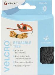 VELCRO® Tépőzáras méretre vágható kábelkötöző, 5 m x 30 mm, fekete, EC60254 (VEL-EC60254) (VEL-EC60254)