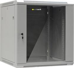 NETRACK 12U 19" fali rack szekrény 600x600mm levehető oldalú sötétszürke (019-120-66-021) (019-120-66-021)