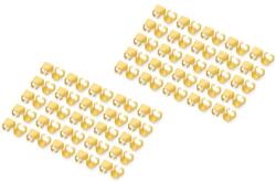 ASSMANN Colorclips F Patch Cables Yello For Rj45-cable 100 Pcs (a-cc-y) (a-cc-y)