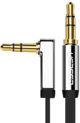 UGREEN AV119 3.5mm Jack apa - 3.5mm Jack apa Lapos derékszögű kábel (5m) (10729-UGREEN) (10729-UGREEN)