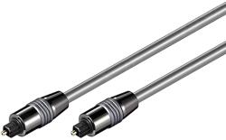 Goobay 50570 optikai kábel Toslink 3m - Grafitszürke (50570) (50570)