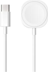 FIXED Apple Watch USB-C töltőkábel 1m - Fehér (FIXDW-AW-C) (FIXDW-AW-C)