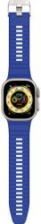 Decoded Szilikon Apple Watch óraszíj 42/44/45/49mm - Kék (D24AWS49UTS1GT) (D24AWS49UTS1GT)