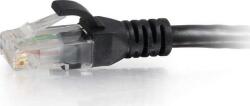 C2G 0.3m Cat6 RJ-45 m/m hálózati kábel Fekete 0, 3 M U/UTP (UTP) (83404) (83404)