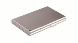 Durable Névjegykártyatartó tárca, fém, 20 db-os, DURABLE "CARD BOX DUO", ezüst (DB243323) - tintasziget