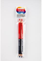 Nebulo Postairón, háromszögletű, jumbo, 2 db-os, NEBULO, piros-kék (JRNB-TR-2) - mystock