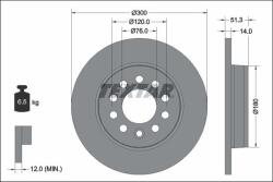 TEXTAR Disc frana TEXTAR 92345203 (92345203)