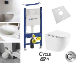 Geberit Geberit, Duofix Delta rejtett öblítőtartály szett + Desna fali WC-csésze duroplaszt ülőkével, Vortex öblítéssel, fényes fehér, LAV-SETDESNAGEB (LAV-SETDESNAGEB)