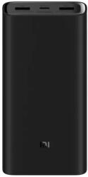  Külső akkumulátor, 20000 mAh, 50W, Okostelefonhoz és TabletPC-hez, 2 x USB aljzat, USB Type-C aljzat, LED-es, gyorstöltés, Xiaomi Mi 50W Power Bank, fekete, gyári