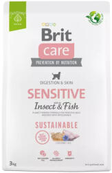 Brit Sustainable Rovarfehérjés Sensitive Hair&Skin 3kg
