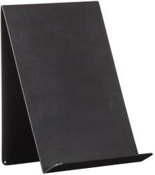 WOOOD Fekete fém könyvtartó Giona 24 x 19 cm (377227-Z)