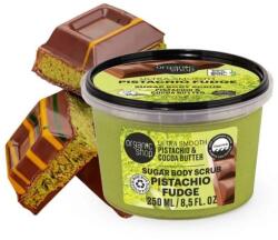 Organic Shop pisztáciakaramell kisimító testradír pisztáciával és kakaóvajjal , 250 ml