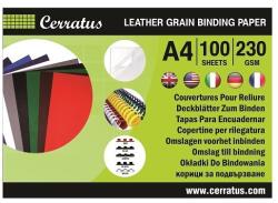 Hátlap A/4 230 g matt fekete 100 db/csomag (APX6501001) - vectraline