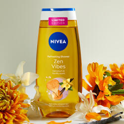 Nivea Zen Vibes Geranium & Vanilla scent tusoló 250 ml