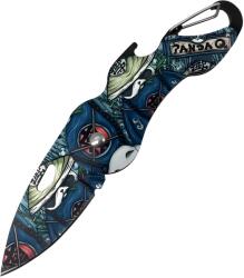 HARAHU CO-37269 A3973 outdoor összecsukható kés - Zöld KP37269