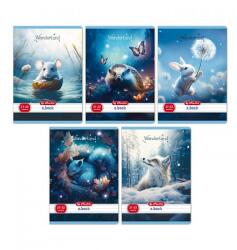 Herlitz A5-ös vonalas füzet - Wonderland